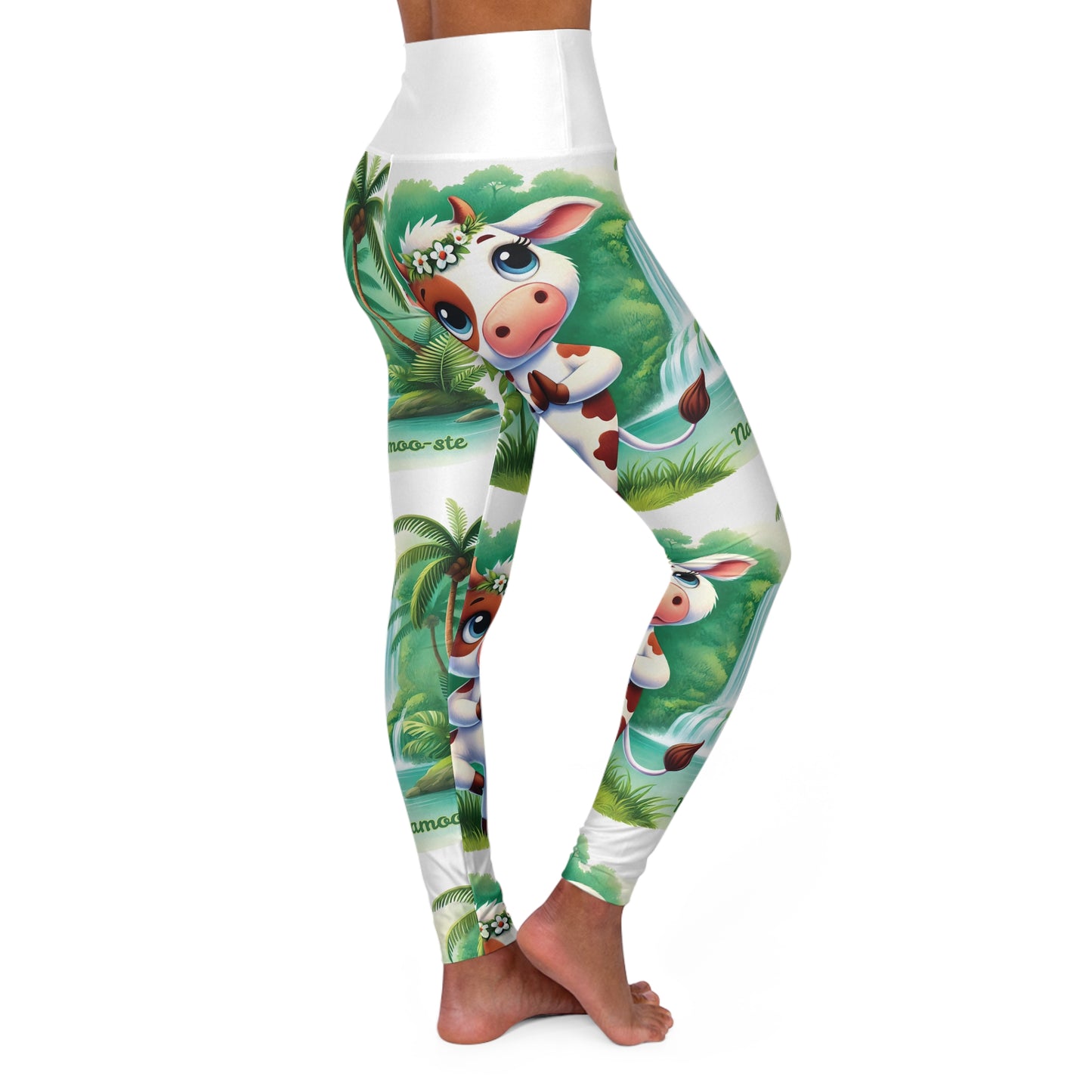 Millaa Namoo-ste: High Waisted Yoga Leggings.