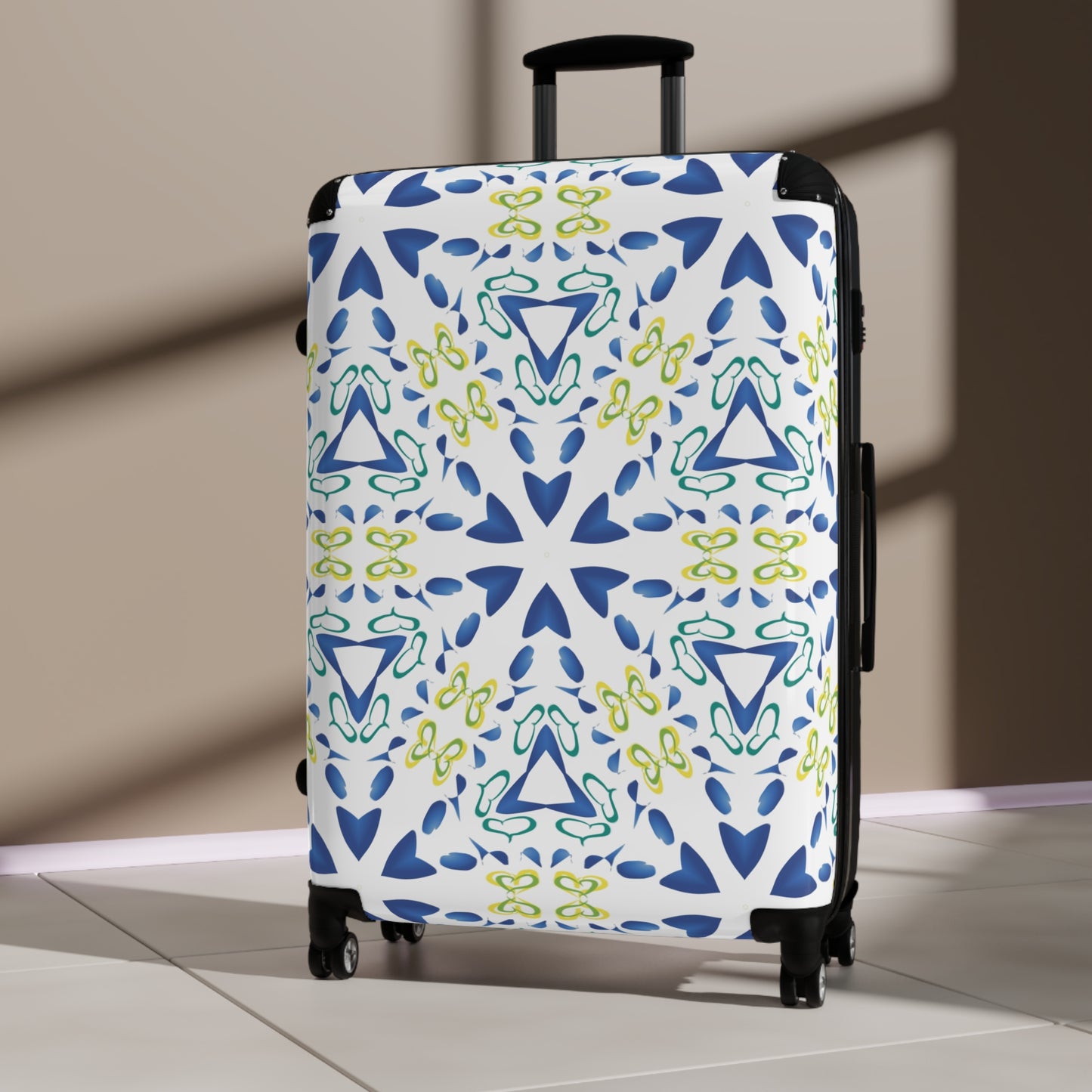 Azure Mosaic: Personalised Travel Companion Suitcase