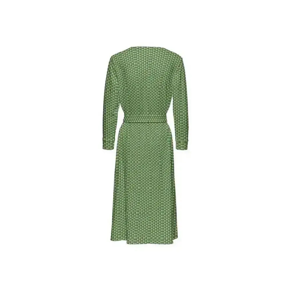 Women's ¾ Sleeve Wrap Dress - Heavy Knit - EbOakE Creations