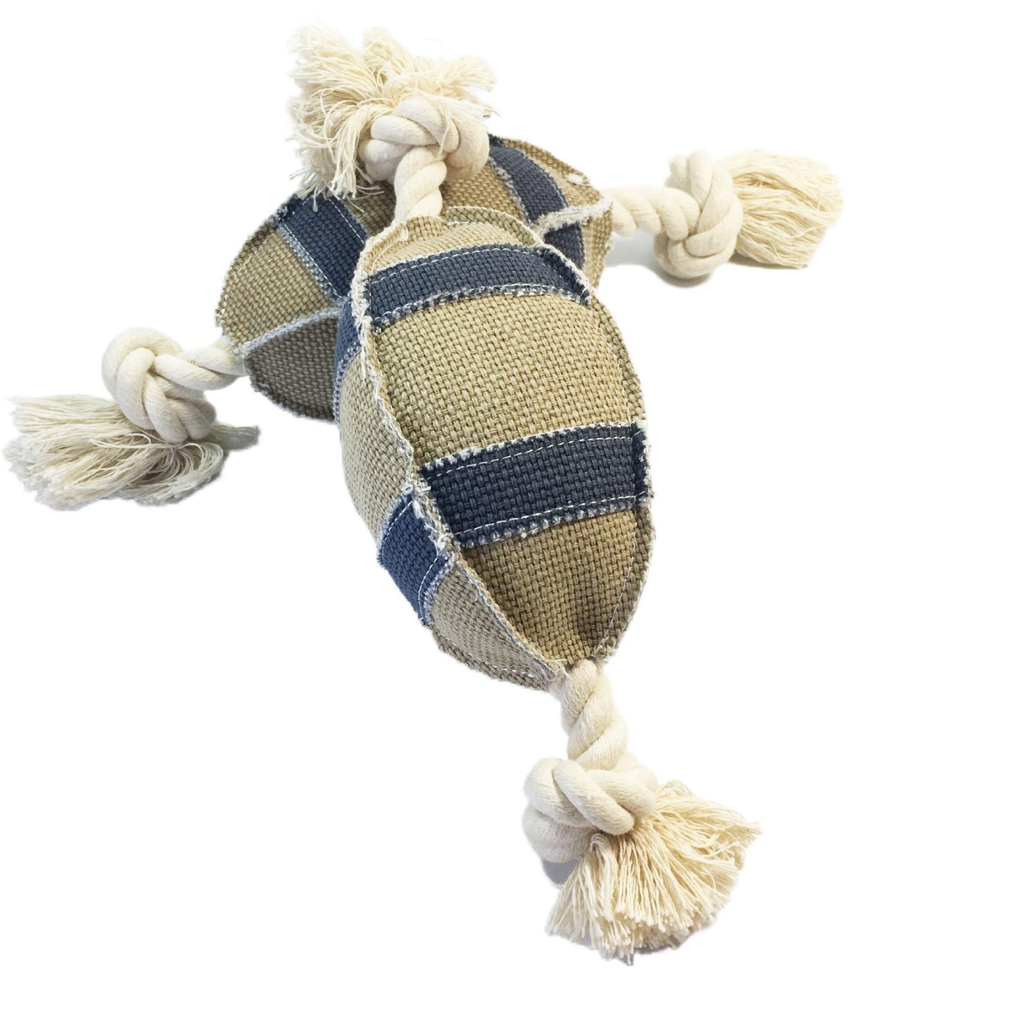 Durable Rope Rugby Dog Toy – Bite-Resistant & Interactive Play