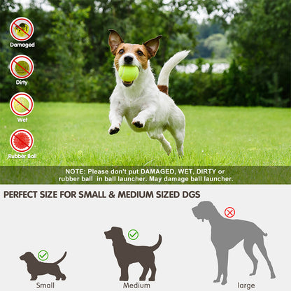 Automatic Dog Ball Launcher – Interactive Tennis Ball Thrower for Pets