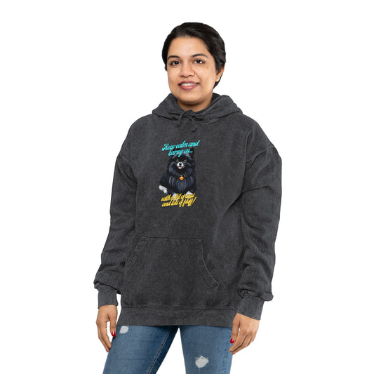 Unisex Mineral Wash Hoodie Printify