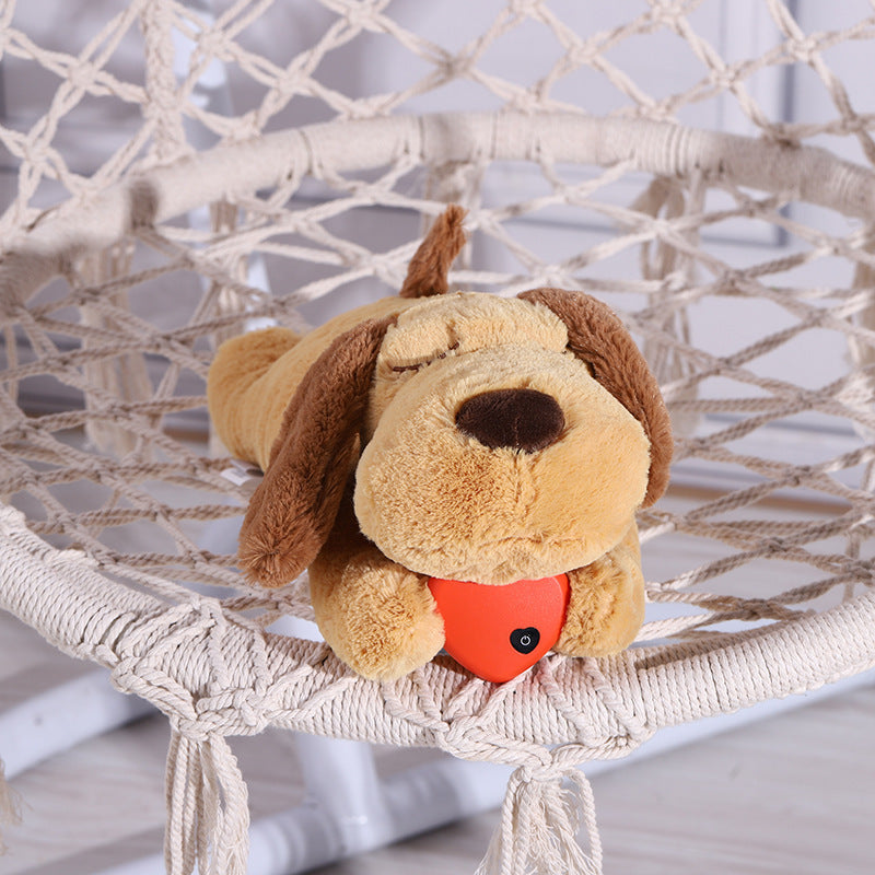 Heartbeat Puppy Comfort Toy – Plush Snuggle Aid for Anxiety & Sleep