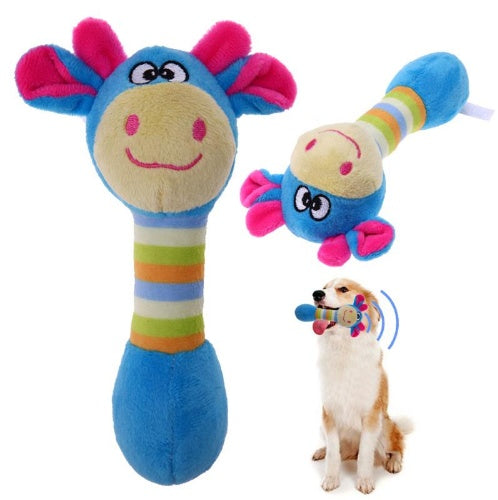 Plush Squeaky Chew Toy – Interactive Pet Toy for Dogs & Cats