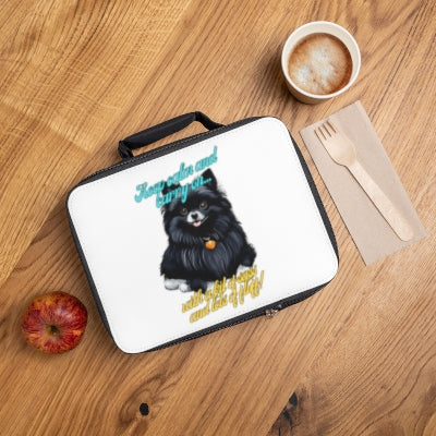 Sassy Serenity: Keep Calm & Fluffy Lunch Bag