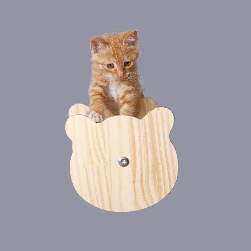 Cat climbing frame solid wood