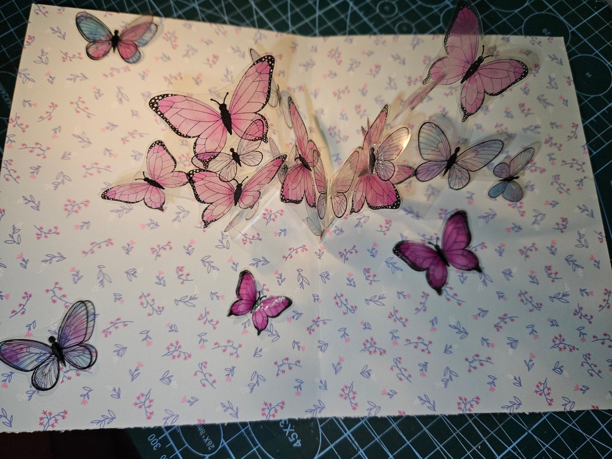 Butterfly 3D card - EbOakE Creations