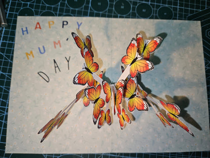 Butterfly 3D card - EbOakE Creations