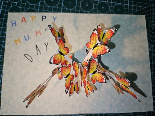 Butterfly 3D card - EbOakE Creations