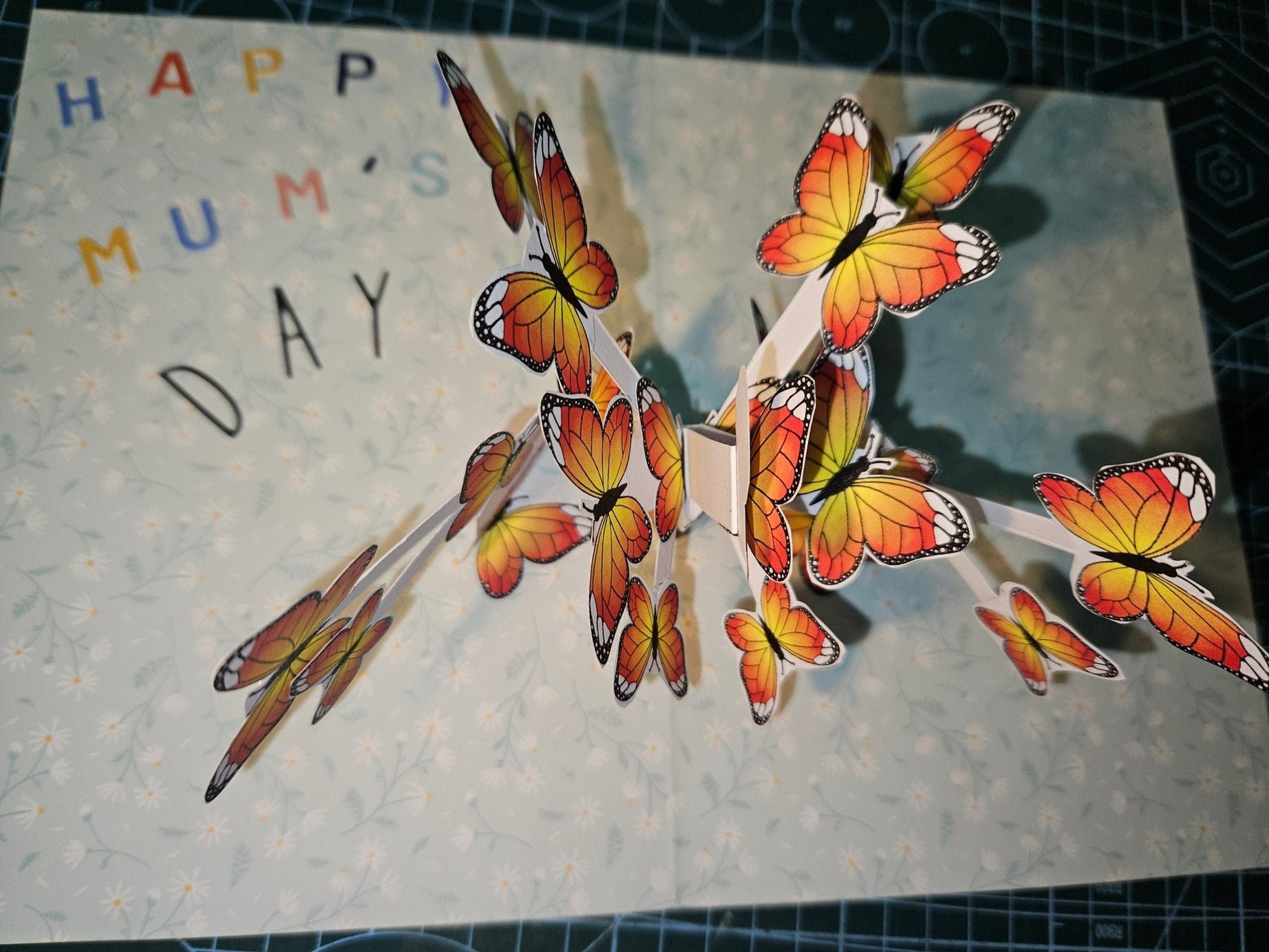 Butterfly 3D card - EbOakE Creations