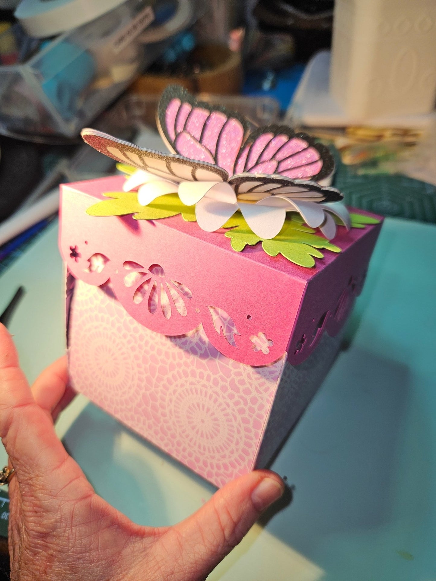 3D Handmade Explosion Box – A Unique Keepsake for Any Occasion - EbOakE Creations