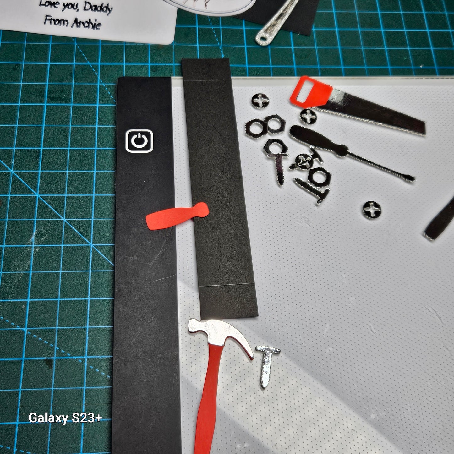 Tool Bench Father's Day Card