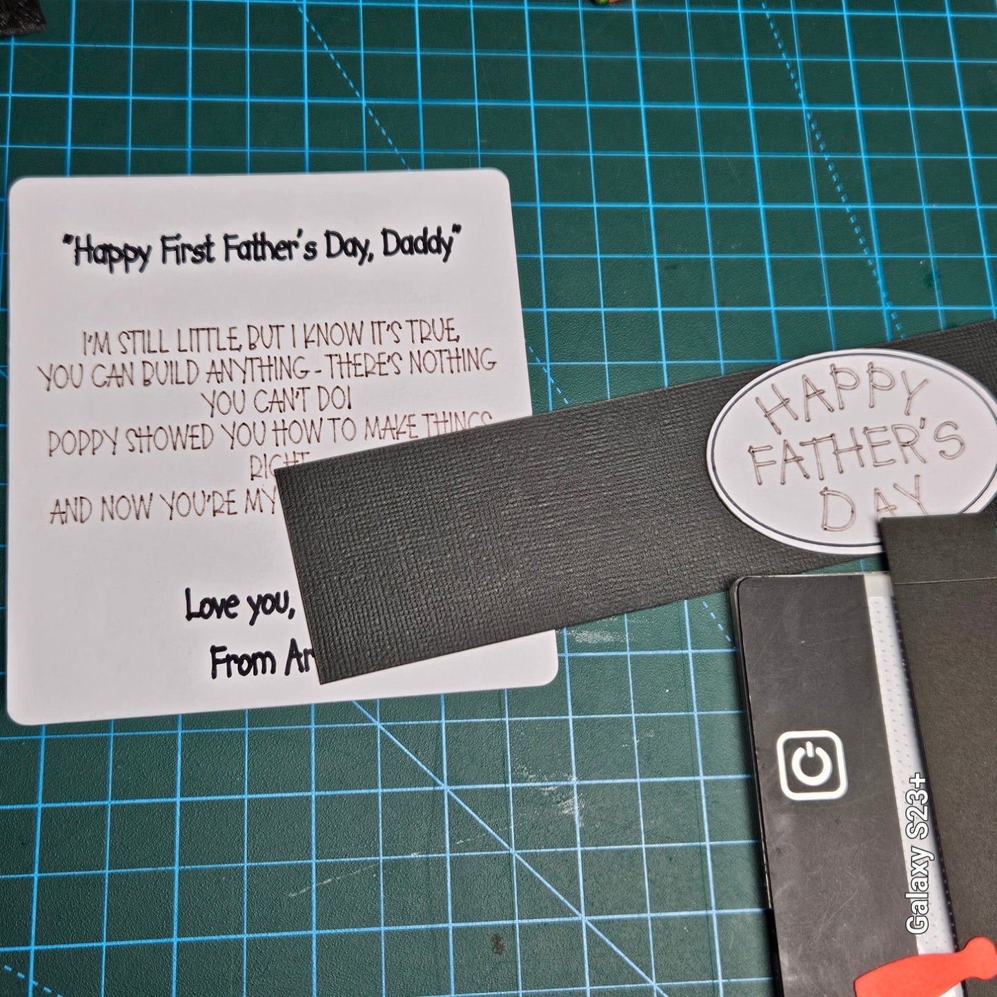 Tool Bench Father's Day Card