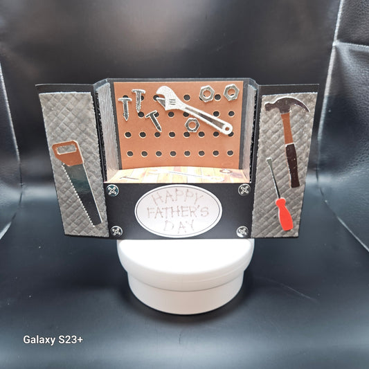 Tool Bench Father's Day Card