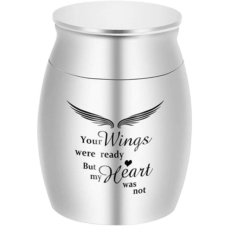 Personalised Stainless Steel Pet Memorial Urn – Keepsake for Cherished Companions