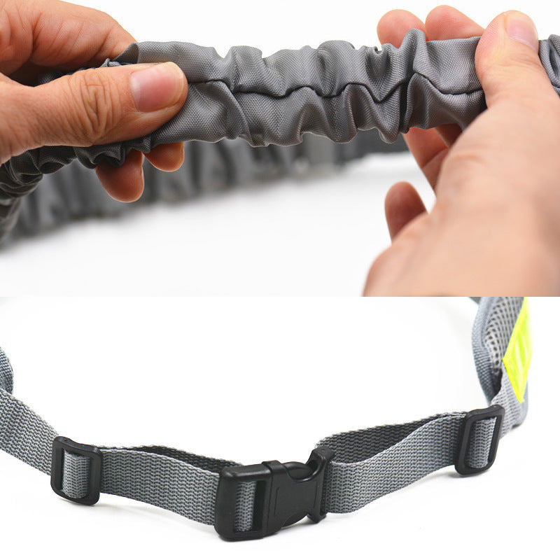 Adjustable Hands-Free Dog Leash – Waist Belt for Jogging & Walking