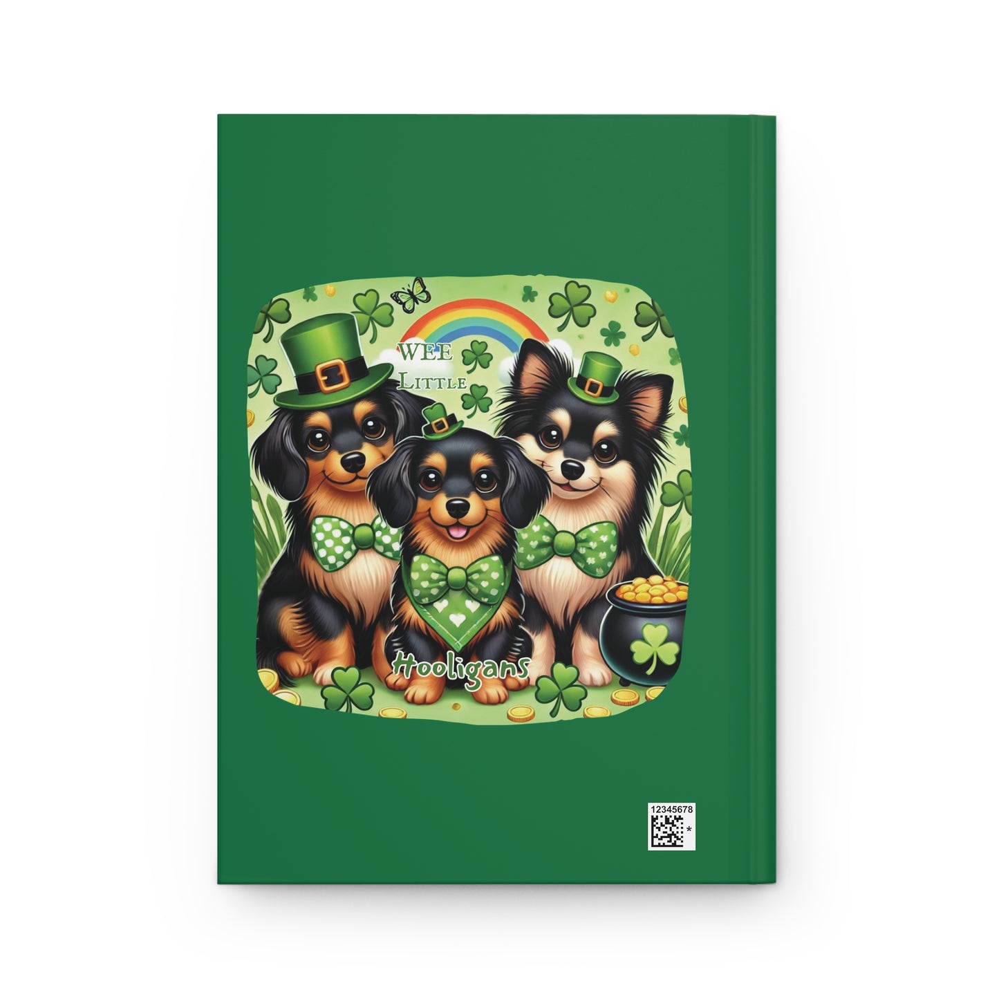 Wee Little Hooligans  -  St. Patrick's Day Hardcover Journal