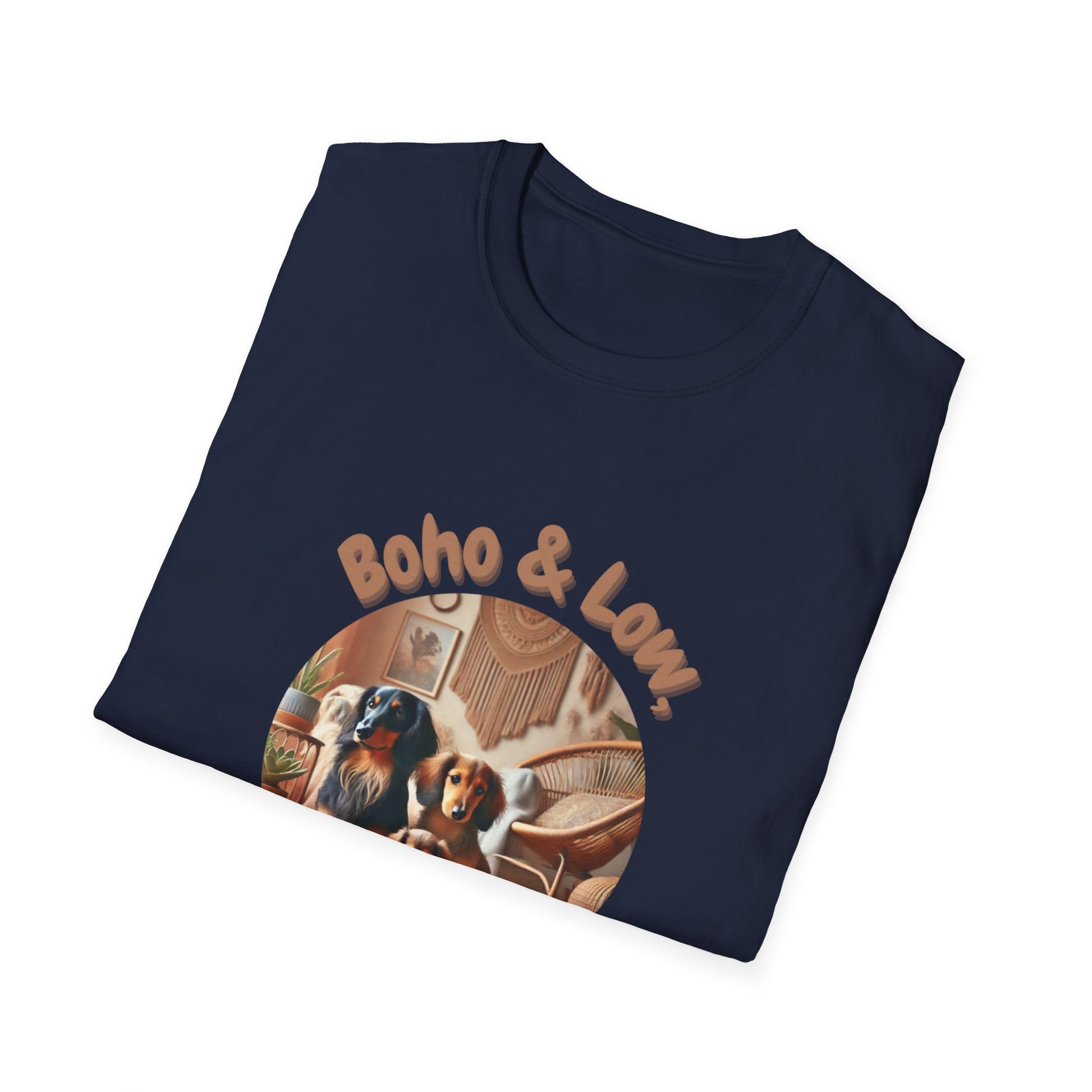 Boho & Low, Ready to Go! Unisex Softstyle T-Shirt Printify