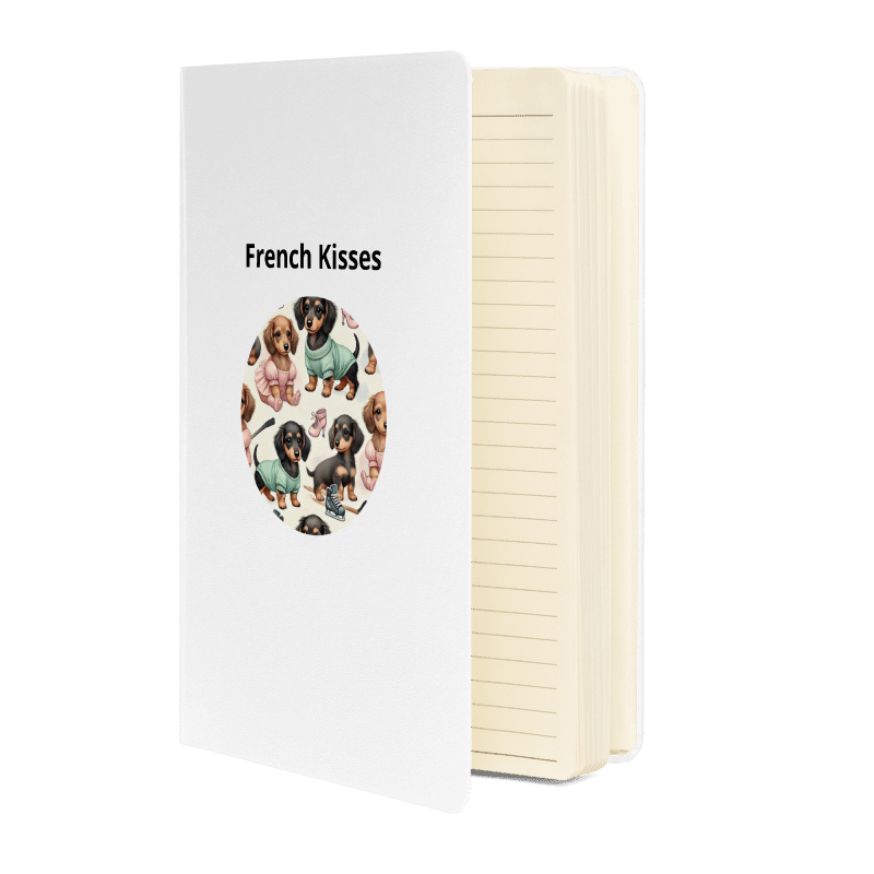 Hardcover bound notebook