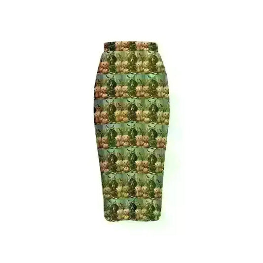 Weiner Witch: Women's Back Split Pencil Skirt - Heavy Knit - EbOakE Creations