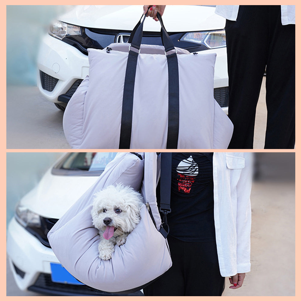 Luxury Pet Car Seat & Travel Carrier – Secure, Waterproof & Cosy