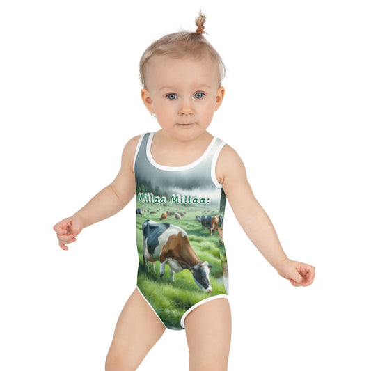 All-Over Print Kids Swimsuit