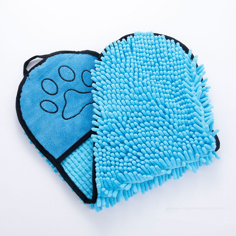 Super Absorbent Pet Bath Towel – Quick-Dry Microfibre Dog & Cat Drying Mat