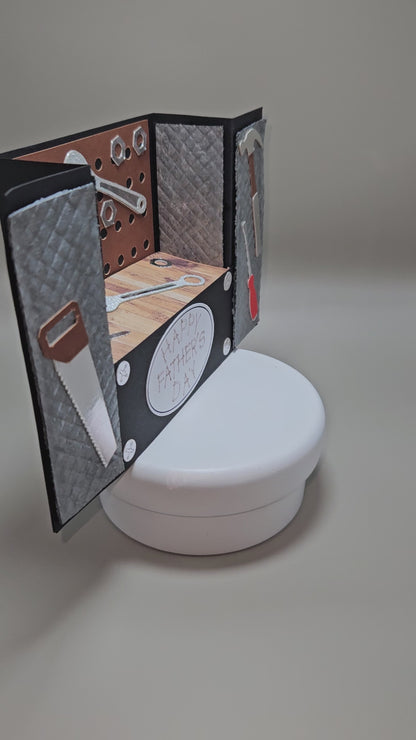 Tool Bench Father's Day Card