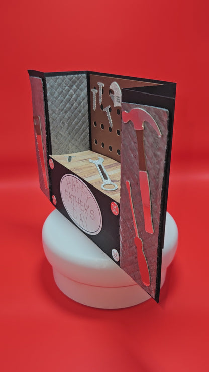 Tool Bench Father's Day Card