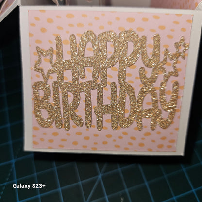 Luxury Equestrian Birthday 3D pop-up box card – Handmade & Personalised