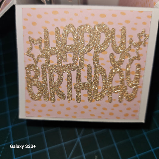 Luxury Equestrian Birthday 3D pop-up box card – Handmade & Personalised