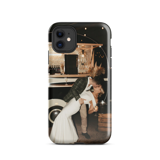 "Stylish Shield Dual-Layered iPhone Case - Personalised Magic, Uniquely Yours"