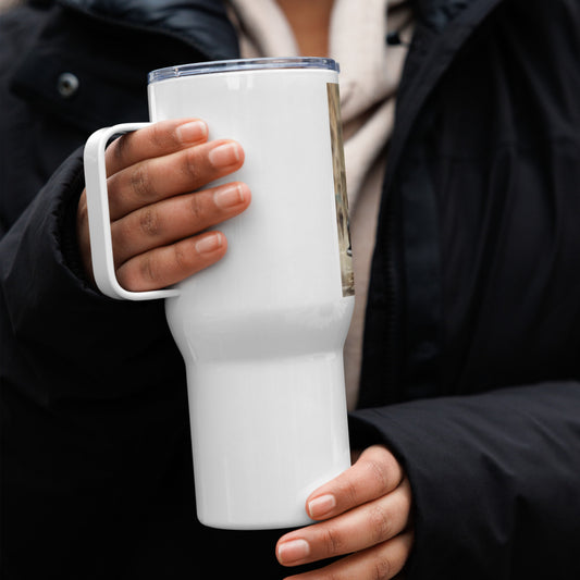 Travel mug with a handle (25 oz/739 ml)