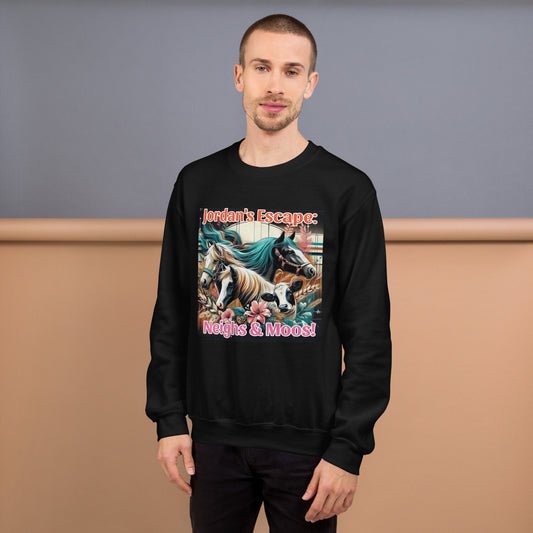 Escape in Style: Unisex Sweatshirt