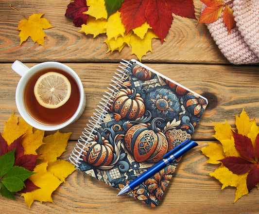 Custom Moroccan Pumpkin Notebook