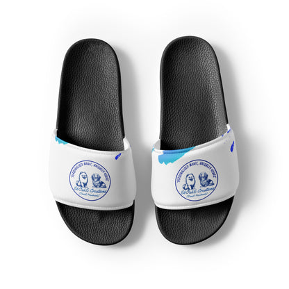 Sunlit Sojourns: Personalised Women’s Slides by EbOakE Creations