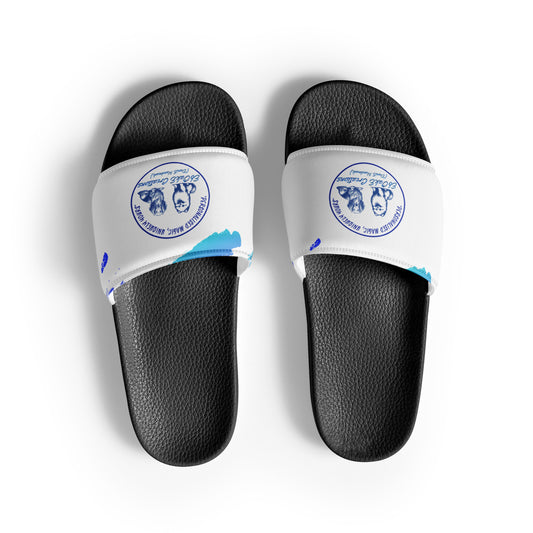 Sunlit Sojourns: Personalised Women’s Slides by EbOakE Creations